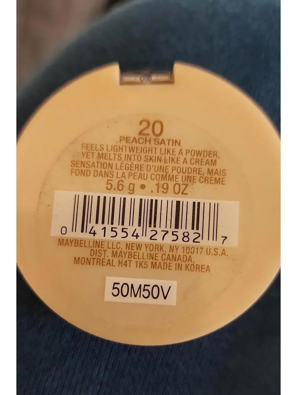 1- #20 Peach Satin Maybelline Dream Bouncy Blush